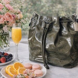 Coach Patent Leather Hobo — Style No. F17745